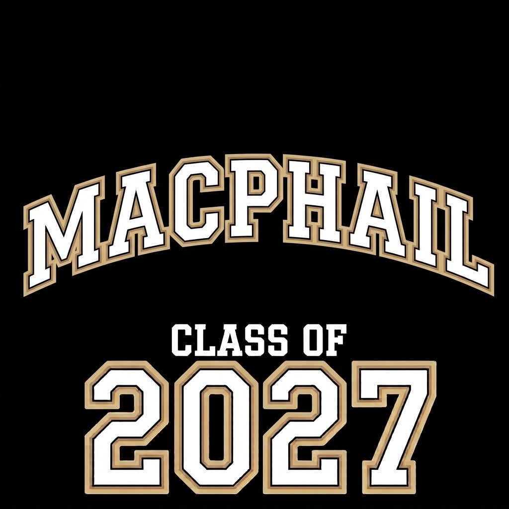 Macphail Tigers 2027 Grad Apparel
