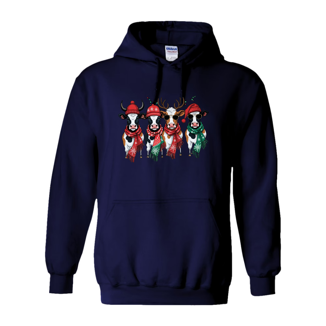 Holiday Cows Sweatshirt