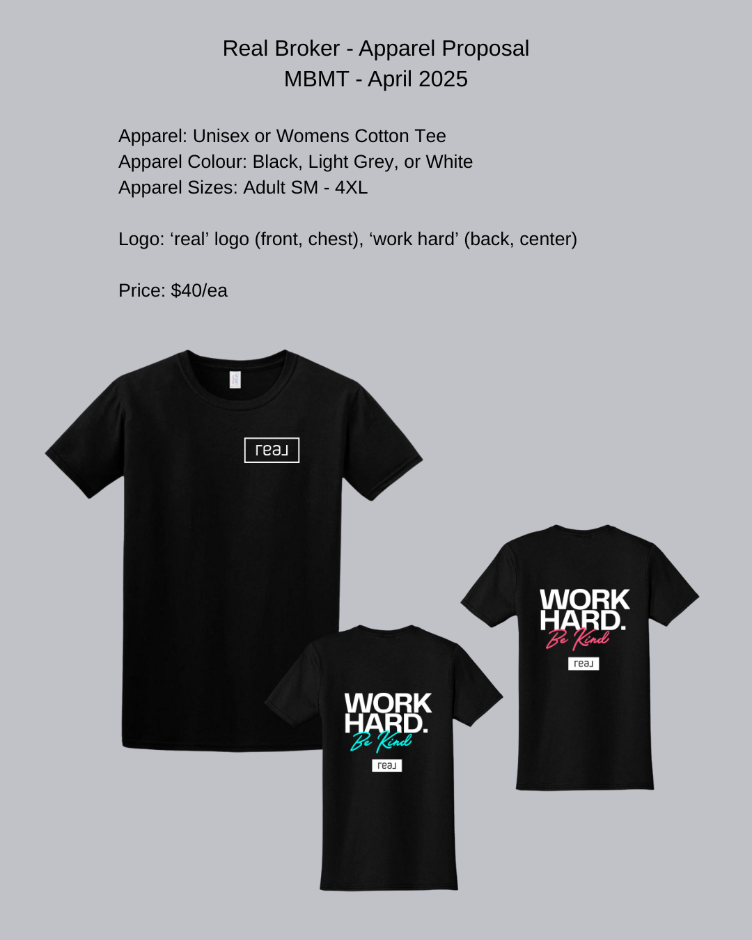 Real Broker Tshirt