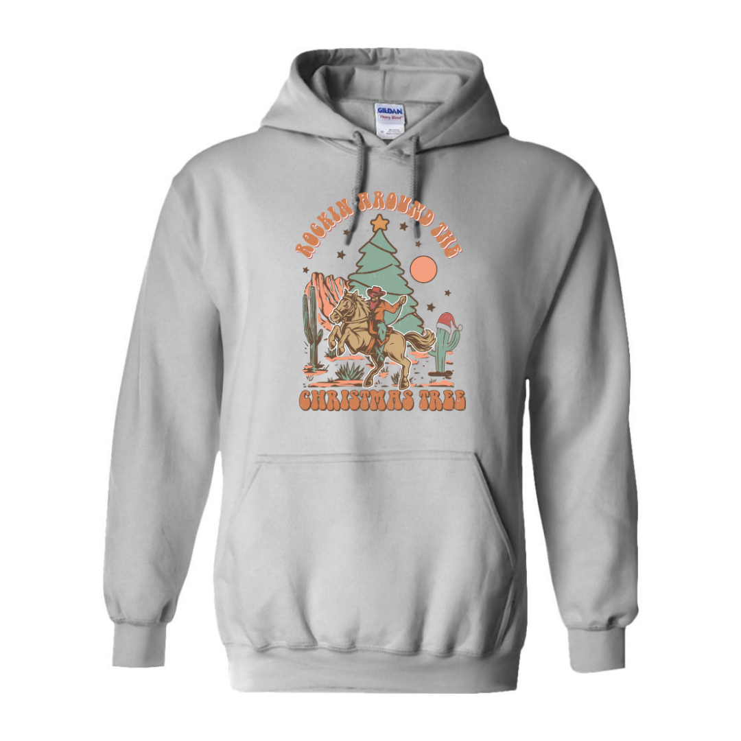 Cowboy Rockin Around Sweatshirt