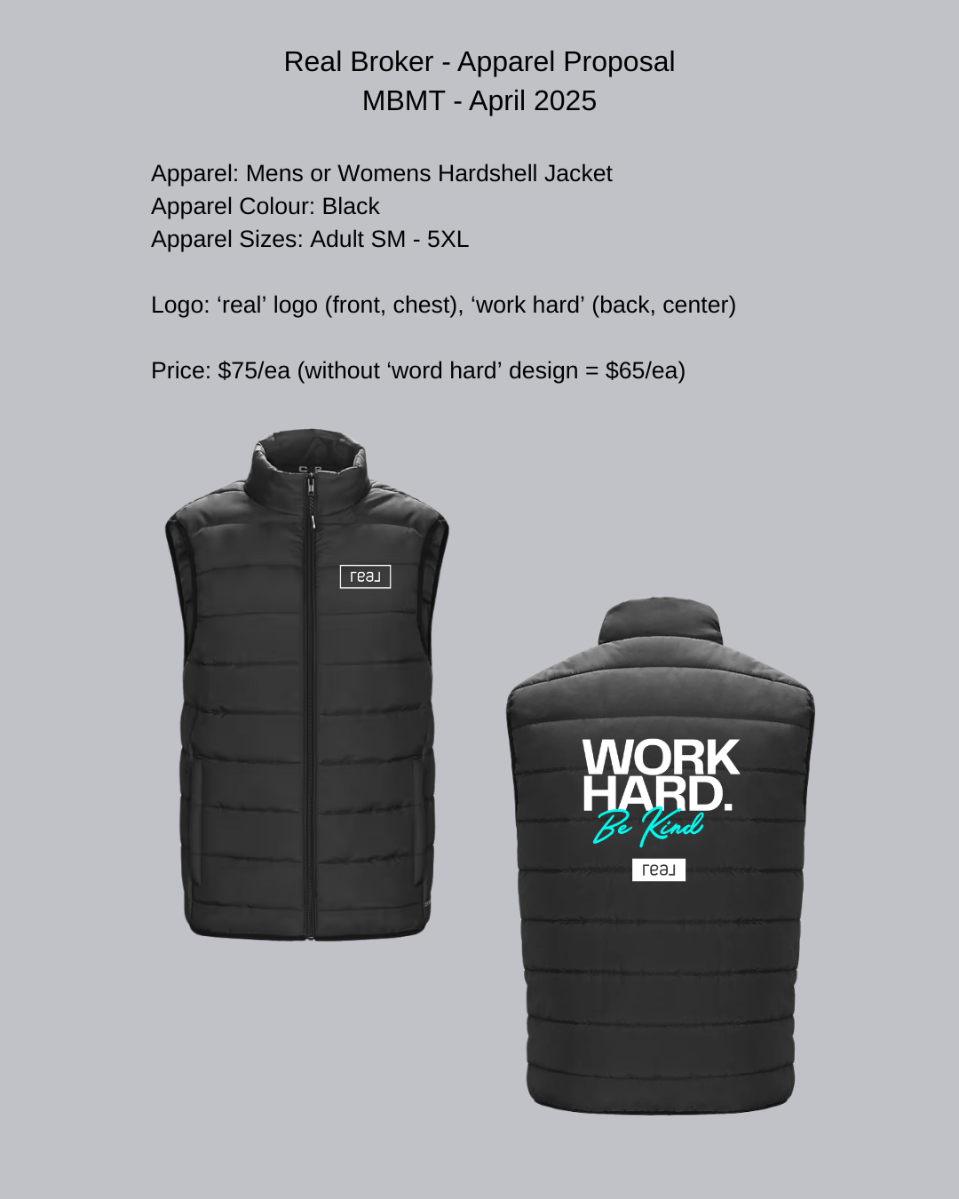 Real Broker Vest