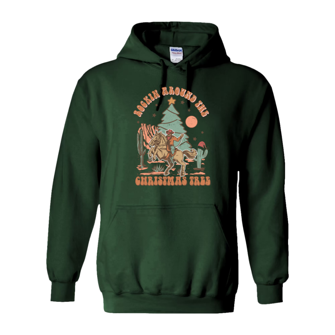 Cowboy Rockin Around Sweatshirt