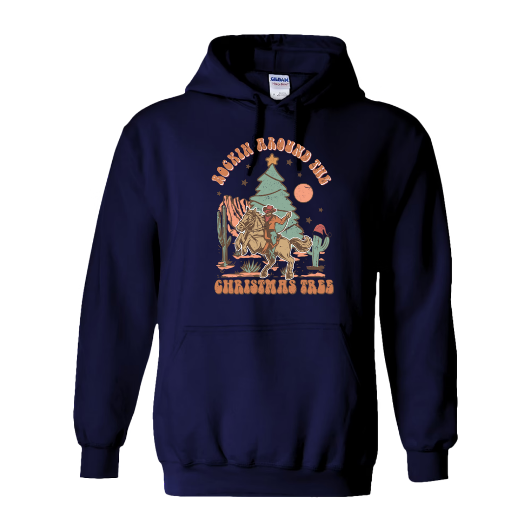 Cowboy Rockin Around Sweatshirt