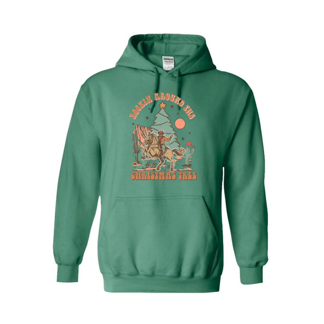 Cowboy Rockin Around Sweatshirt