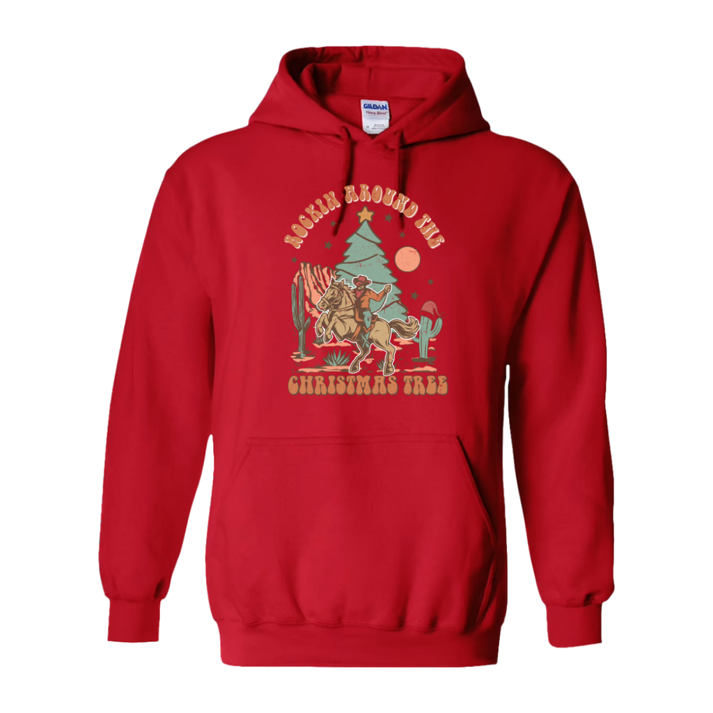 Cowboy Rockin Around Sweatshirt