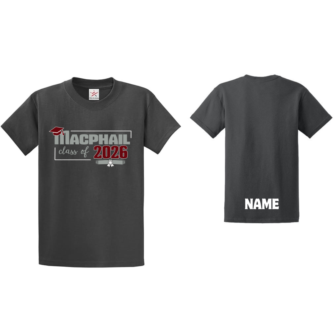Macphail Class of Twenty 26 Tshirt
