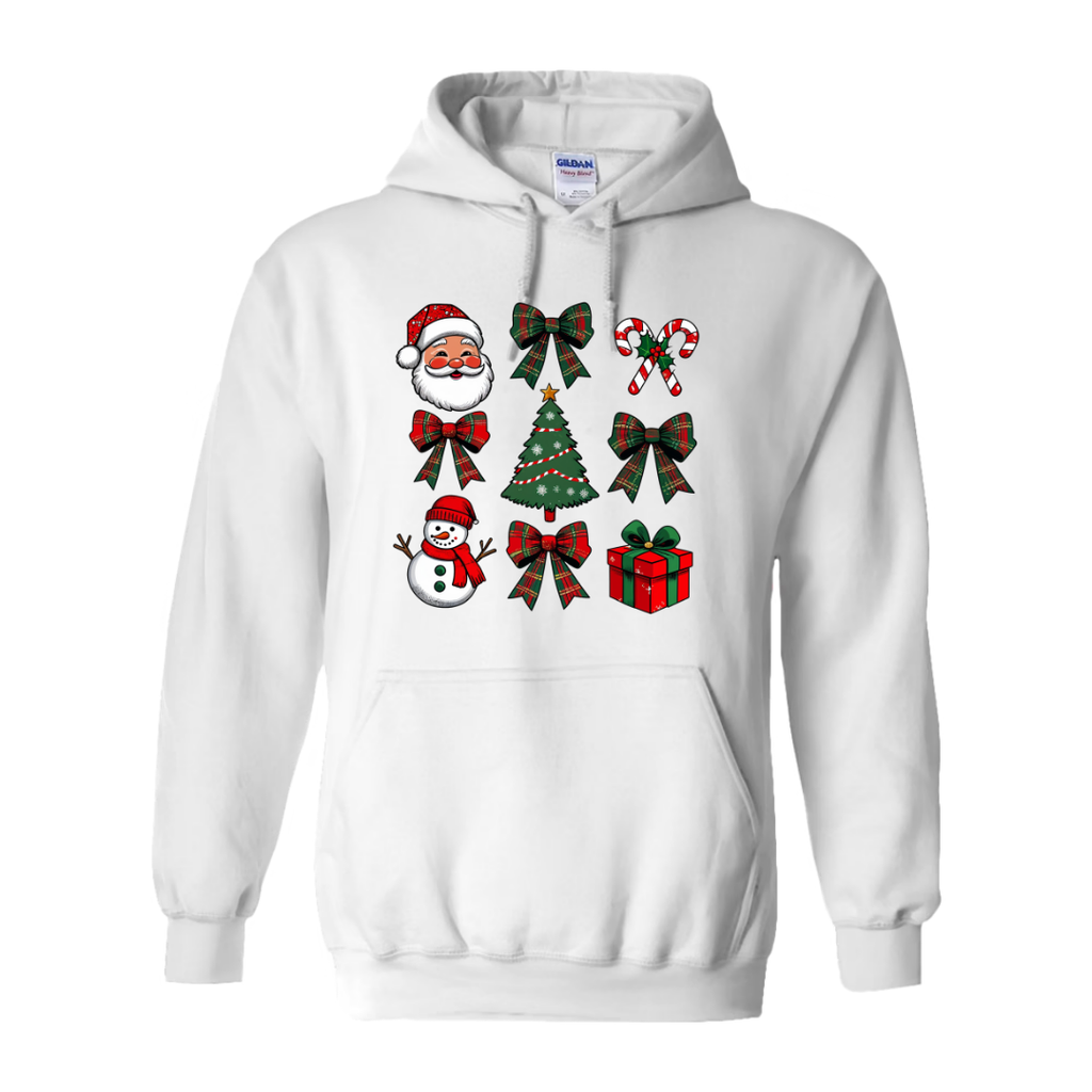 Santa-Bow-Tree Sweatshirt