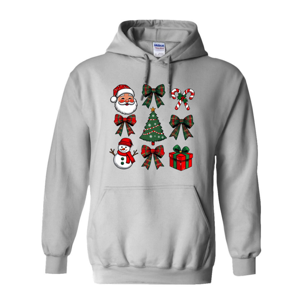 Santa-Bow-Tree Sweatshirt
