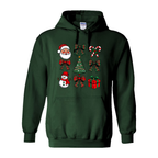 Santa-Bow-Tree Sweatshirt
