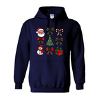 Santa-Bow-Tree Sweatshirt