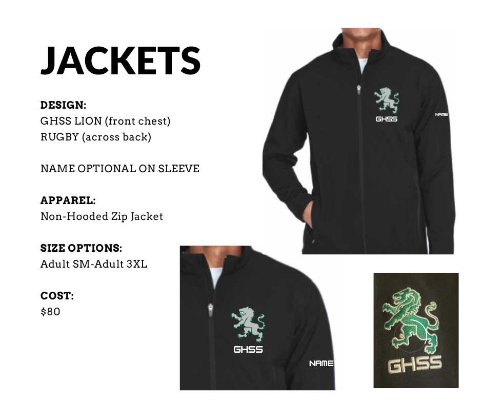 GHSS Girls Rugby Jacket