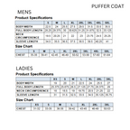 Shooting Stars Puffer Jacket