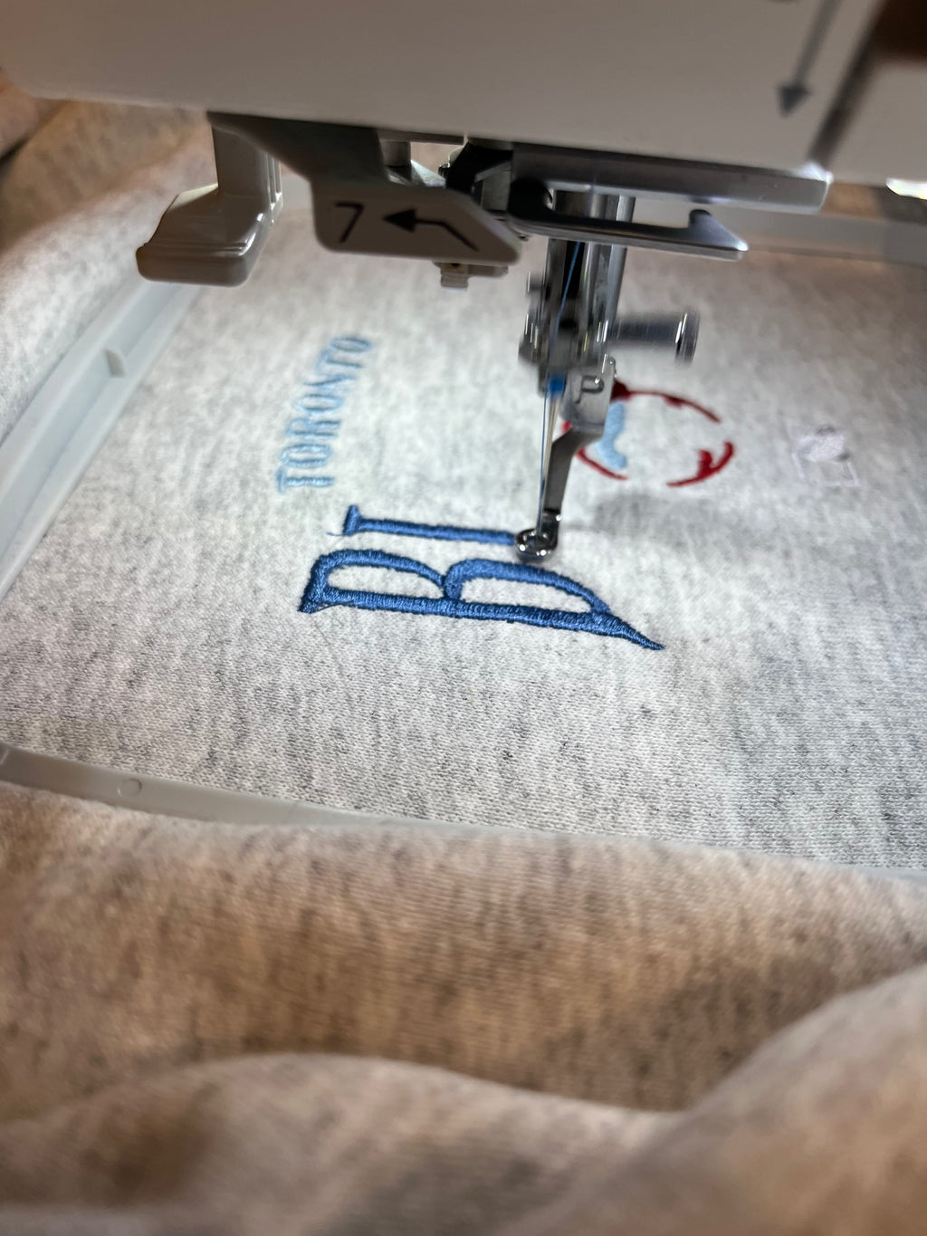 Blue Jays Embroidery Sweatshirt
