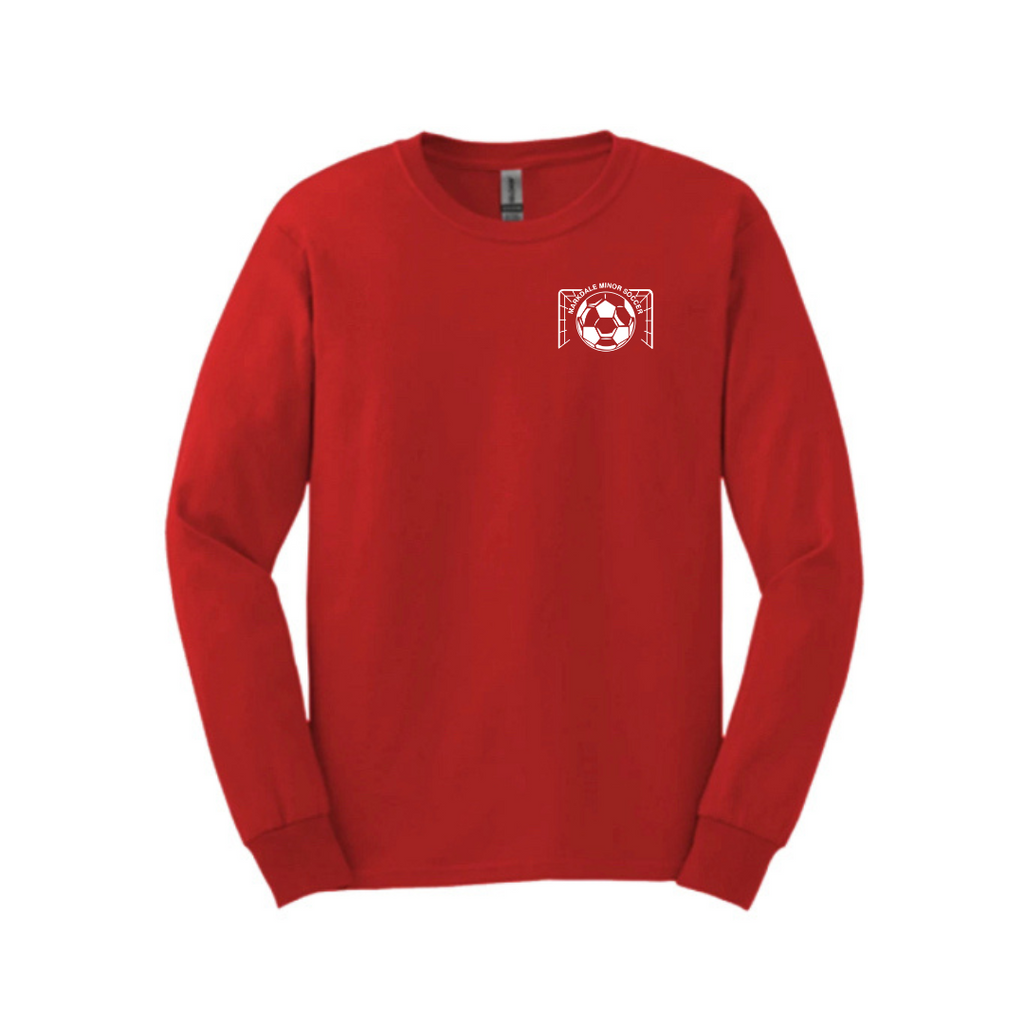 MMS Vinyl Chest Long Sleeve Cotton Tee