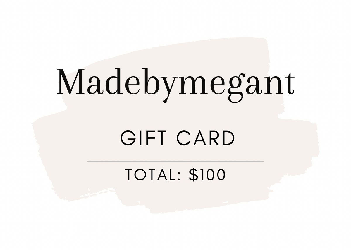 madebymegant gift card
