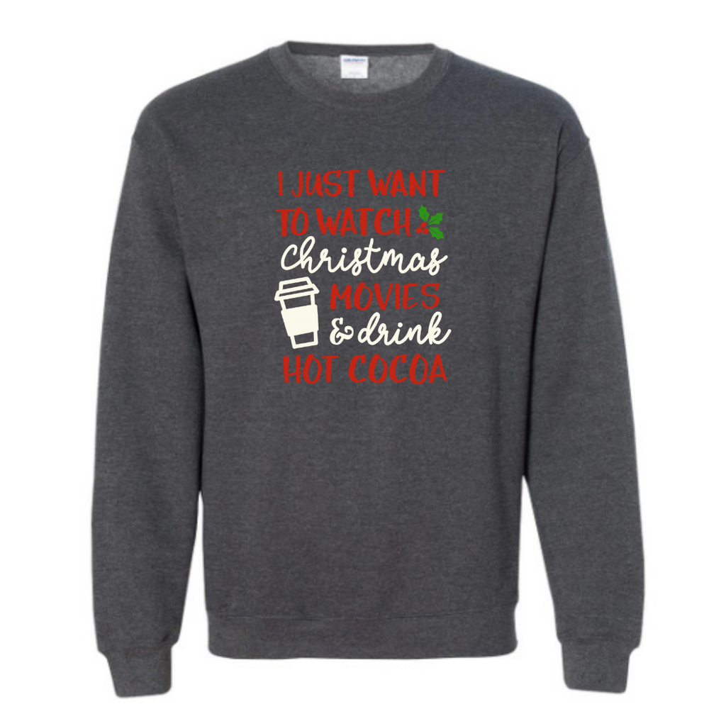 Watch Movies and Cocoa Sweatshirt