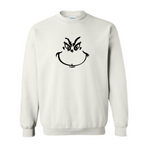 Grinch Faces Sweatshirt