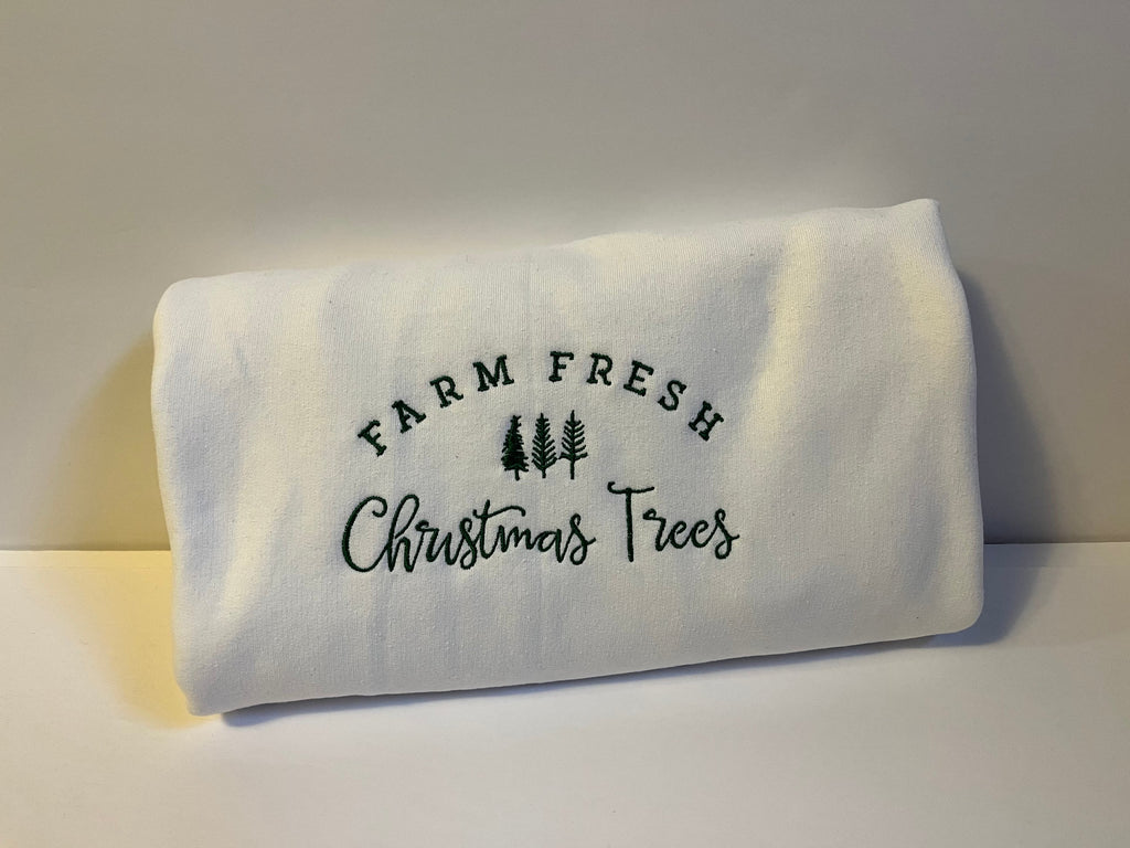 Farm Fresh Xmas Trees Sweatshirt