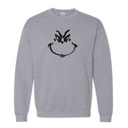 Grinch Faces Sweatshirt