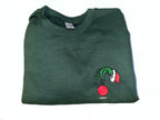Grinch Hand Sweatshirt